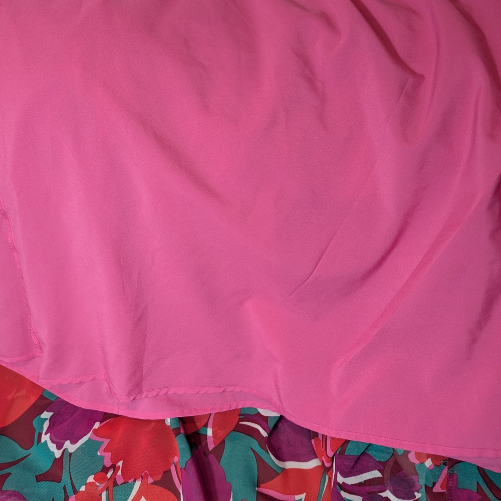 Pre-owned Floral V-Neck Maxi Dress - Multicolor - Picture 12 of 12